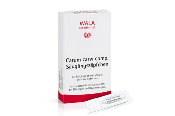 Produktabbildung Carum carvi comp. Säuglingszäpfchen